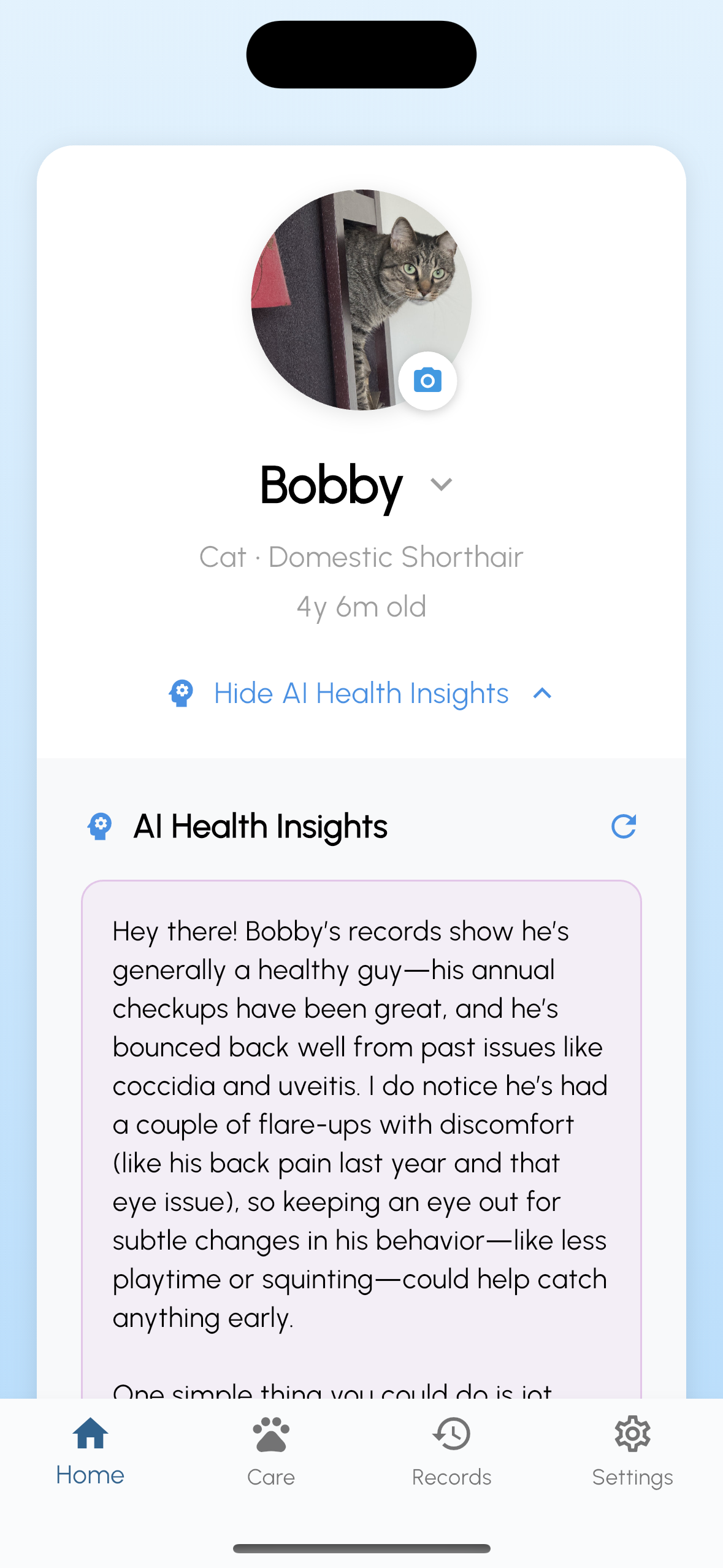 AI health insights